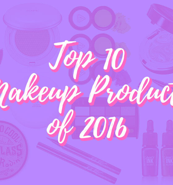 Top 10 Makeup Products of 2016