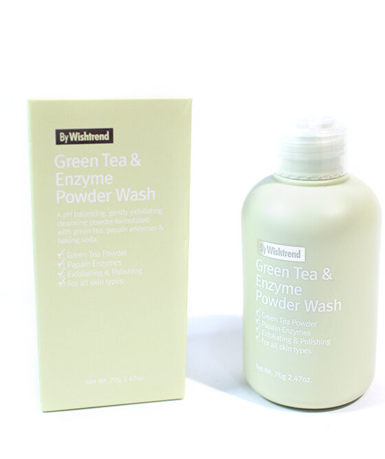 Review: Green Tea & Enzyme Powder Wash (By Wishtrend)