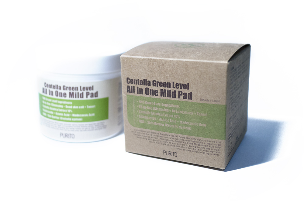 Review: Centella Green Level All in One Mild Pad (Purito)