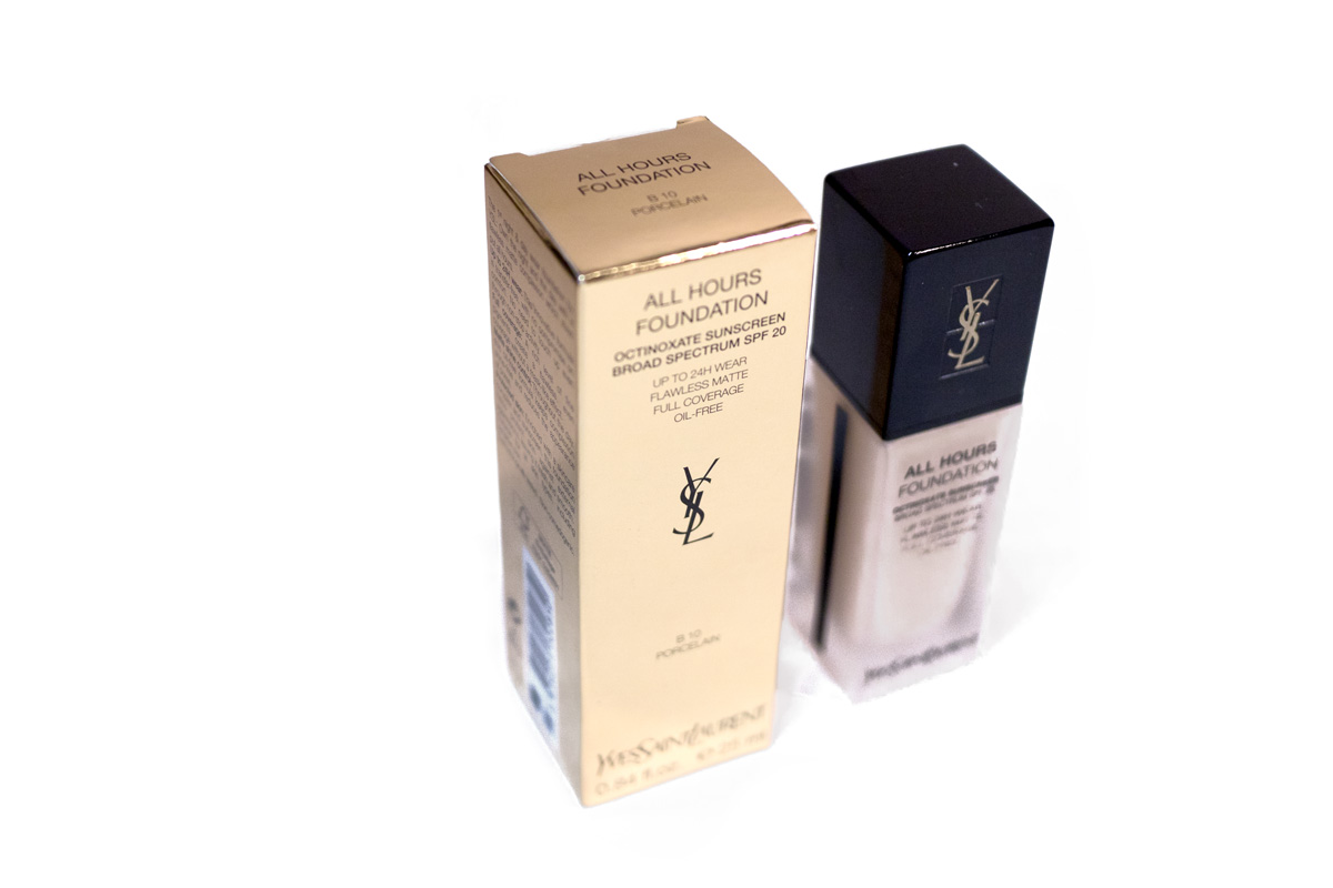 Yves Saint Laurent YSL All Hours Foundation Beauty Review