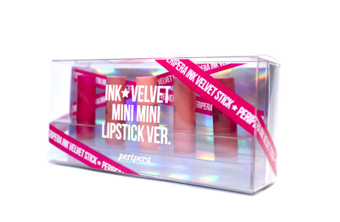 Peripera Ink Velvet Mini Mini Lipstick Set Kbeauty Review