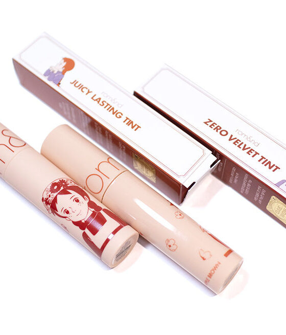 Review: Juicy Lasting and Velvet Tint (Rom&nd)