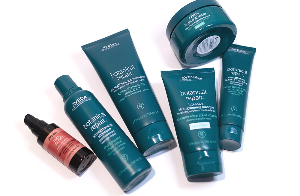 Aveda Botanical Repair Haircare Review - Shampoo, Conditioner, Masque, Leave-in Treatment and Nutriplenish