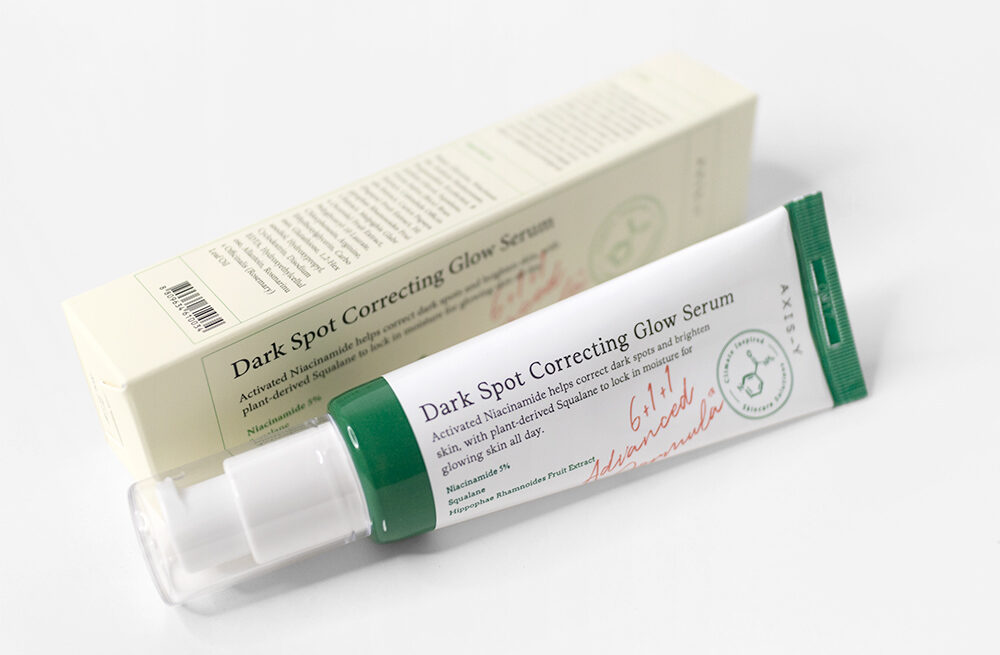 AXIS-Y Dark Spot Correcting Glow Serum K-beauty Skincare Review