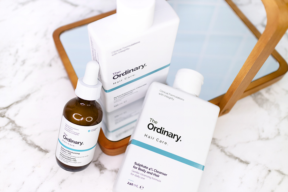The Ordinary Haircare - Sulphate 4% Cleanser for Body and Hair, Behentrimonium Chloride 2% Conditioner and Natural Moisturizing Factors + HA for Scalp